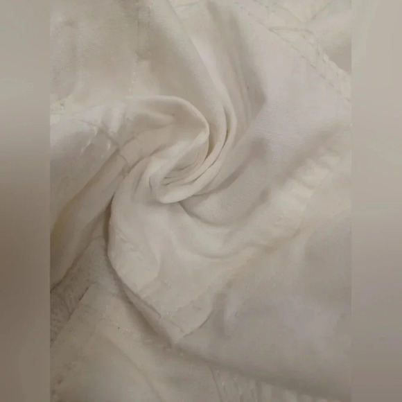 Projek Raw  NWT Shorts Cargo White 100% Cotton Size 30 - Picture 5 of 7